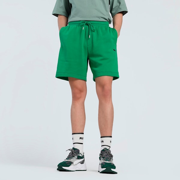 PREMIUM Relaxed Fit Graphic 7" Shorts, Archive Green, extralarge-IND